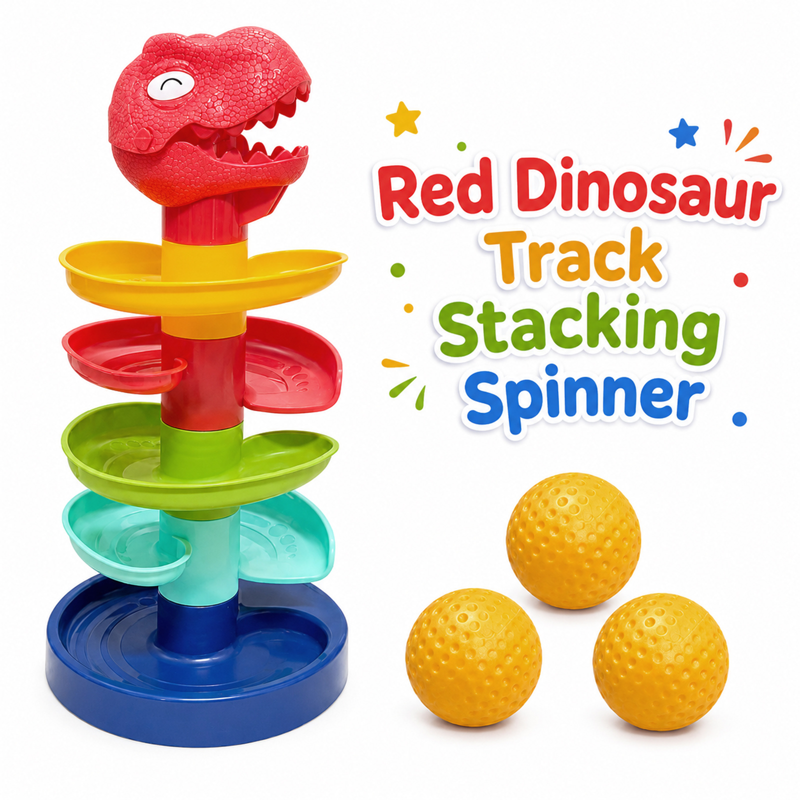 Interactive Intelligent Fun Track Ball Tower Toy