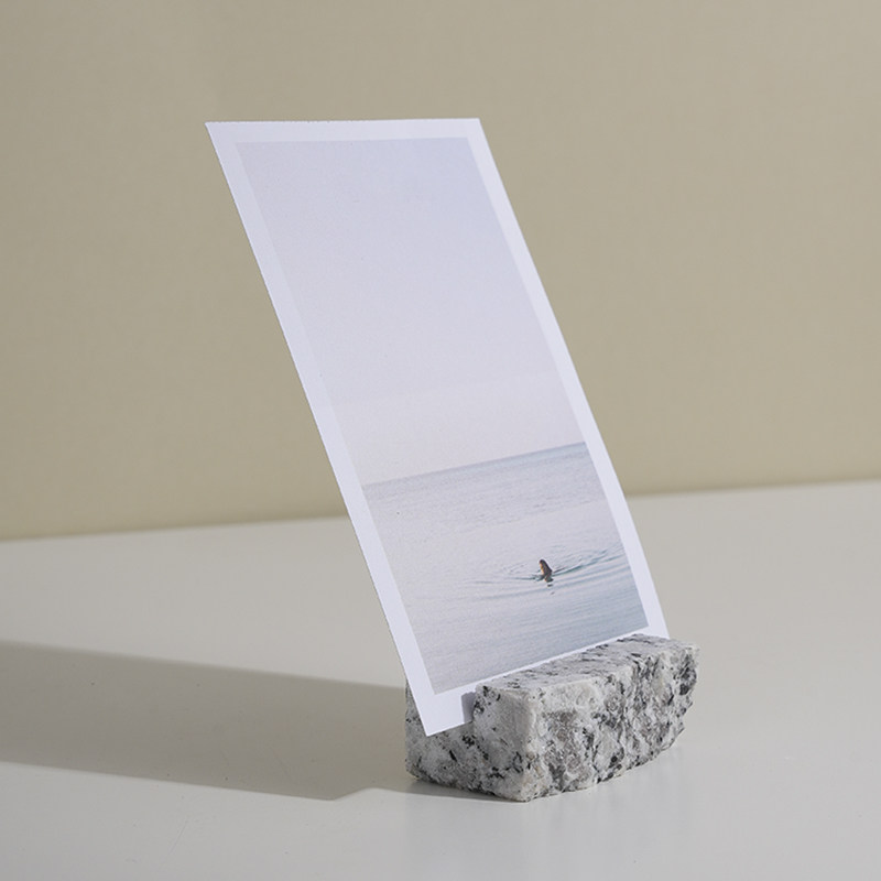 TEMU Natural Holder, Irregular Edge Multi-functional Jewelry Photo Postcard Display Base (random Style)
