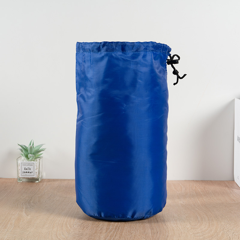 TEMU Sac de Rangement Léger à Cordon avec Base Ronde - Organisateur Portable et Durable pour Voyage, Camping & Équipement Extérieur, Fermeture