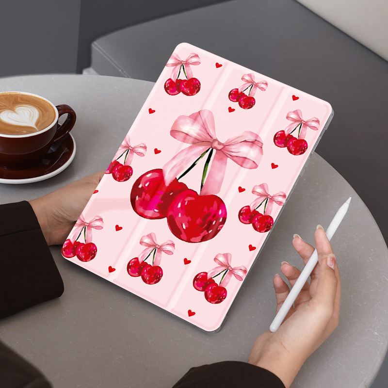 TEMU Suitable For Ipad Protective Case, Lightweight And Portable, Drop-resistant And Durable, With Pencil Slot, Trifold Design, Auto Wake/sleep,