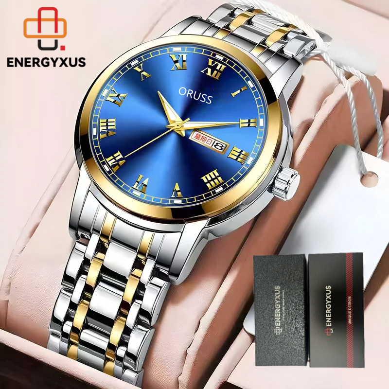 TEMU Women Watch Minimalist Lighted Dial Steel Strap Watches For Meeting And Dating