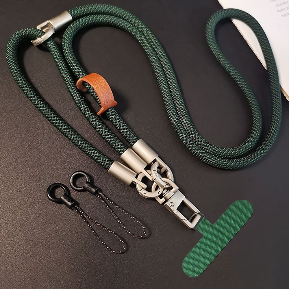 TEMU Cordón bandolera para teléfono móvil de 30 cm a 90 cm con tres