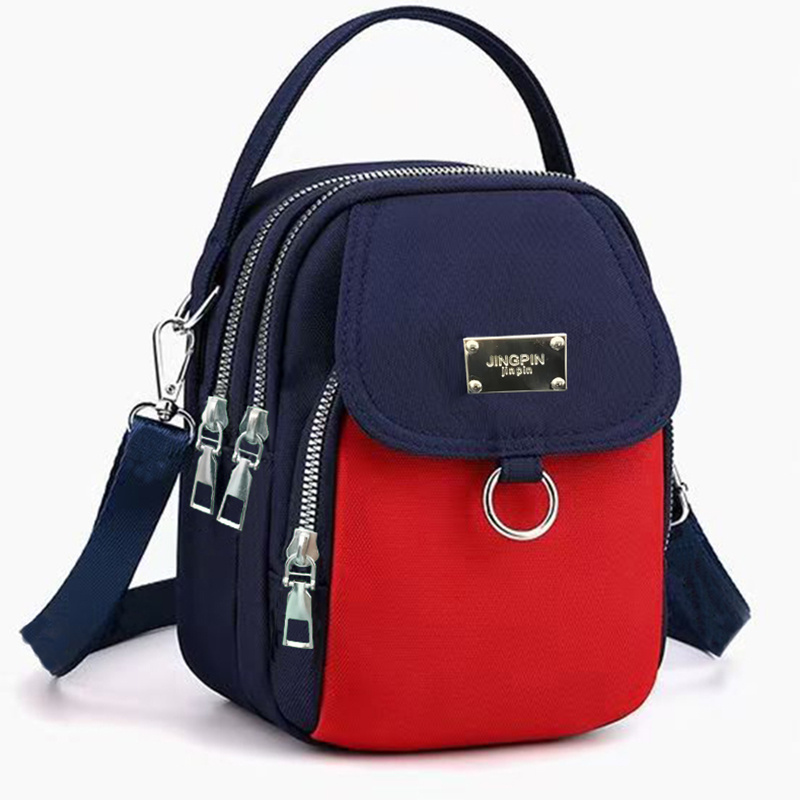 TEMU Women's Handbag - Neutral Men's And Women' Shoulder Bag, Casual And Fashionable, Solid Color, Multi-pocket, Versatile, Small Bag, Suitable For