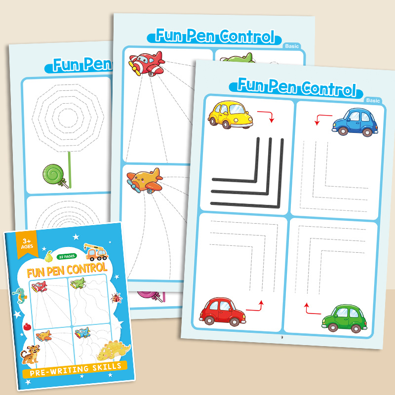 Thinking Training Book Development Connecting Drawing Book Puzzle Enlightenment Cognitive Books