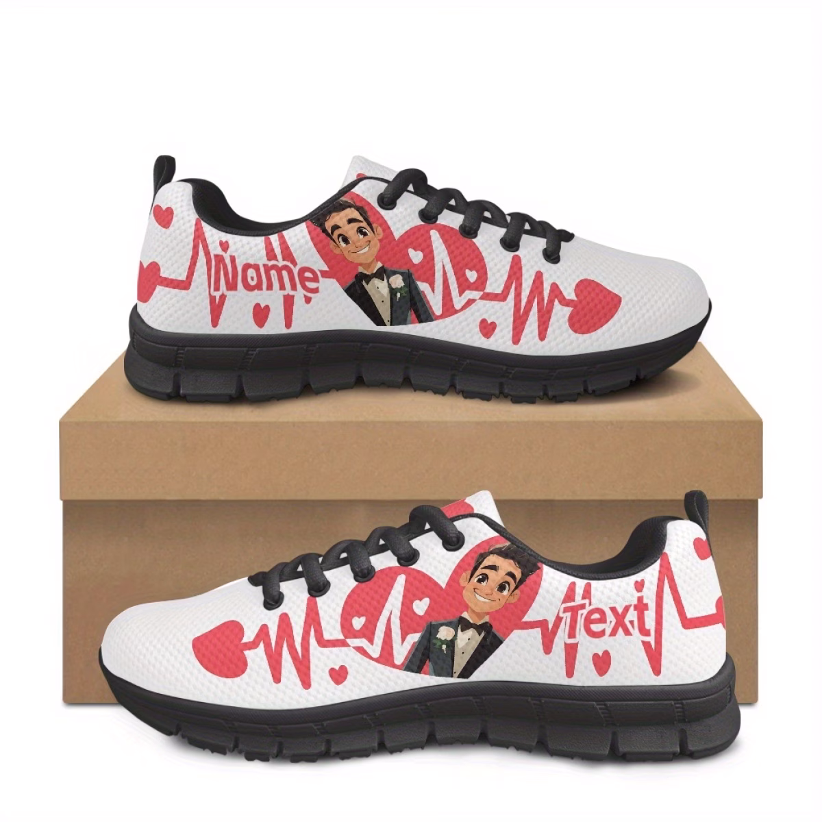 Low-Top Trendy Sneakers for Valentine\u0027s Day&c...