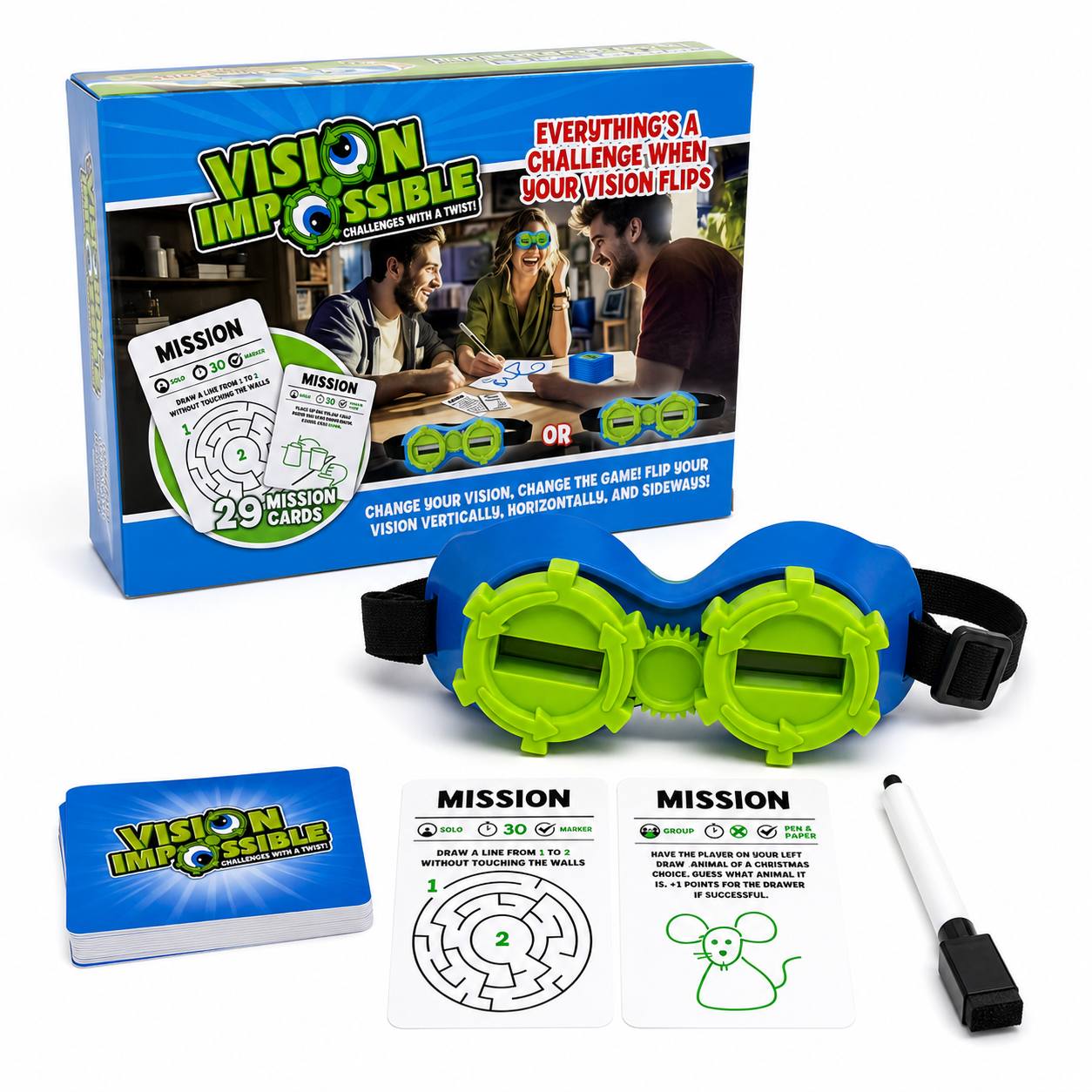 Inverted Vision Challenge Game, Party Gift