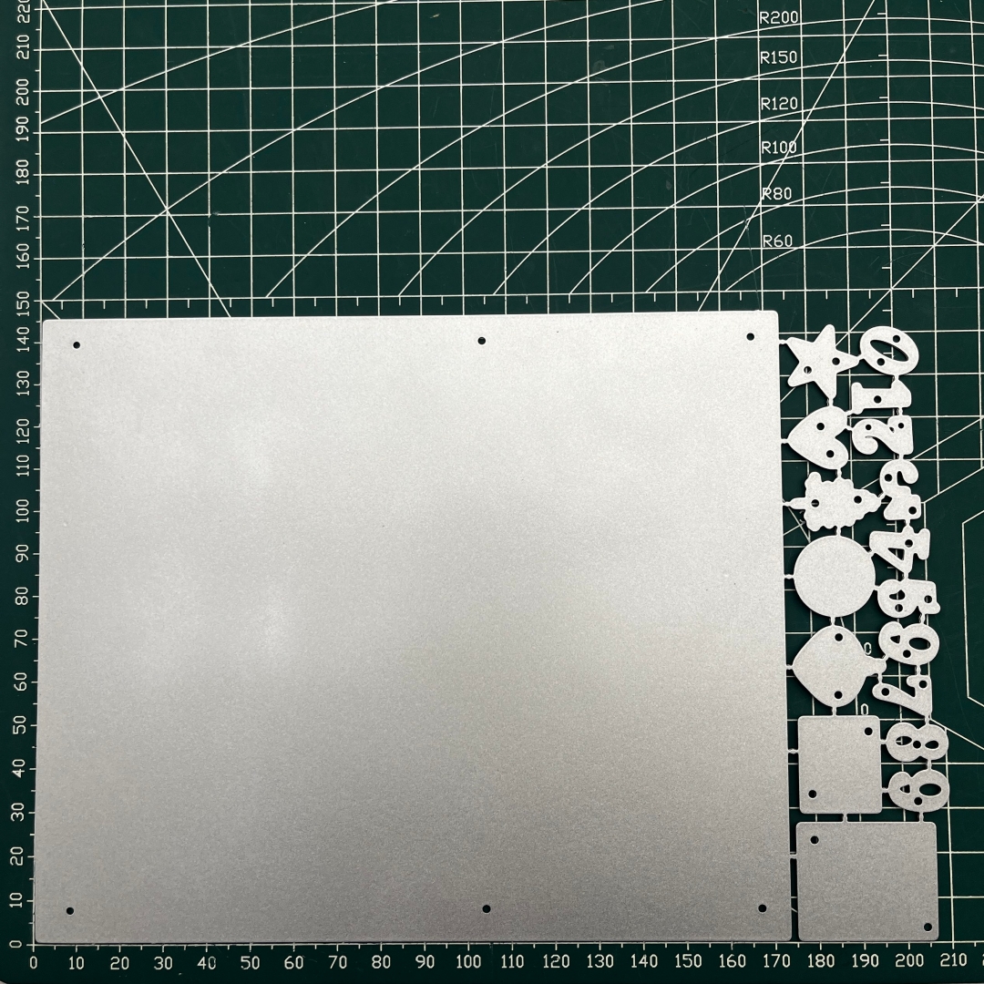 Image of 2026 New Arrival Christmas Advent Calendar - December Atmosphere Metal Cutting Dies For Scrapbooking Card Making Stencils Embossing Craft Decoration