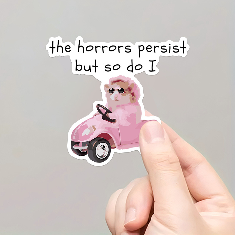 

The Horrors But , , Adult , Assitant Decals For Laptop Phone Bottles,