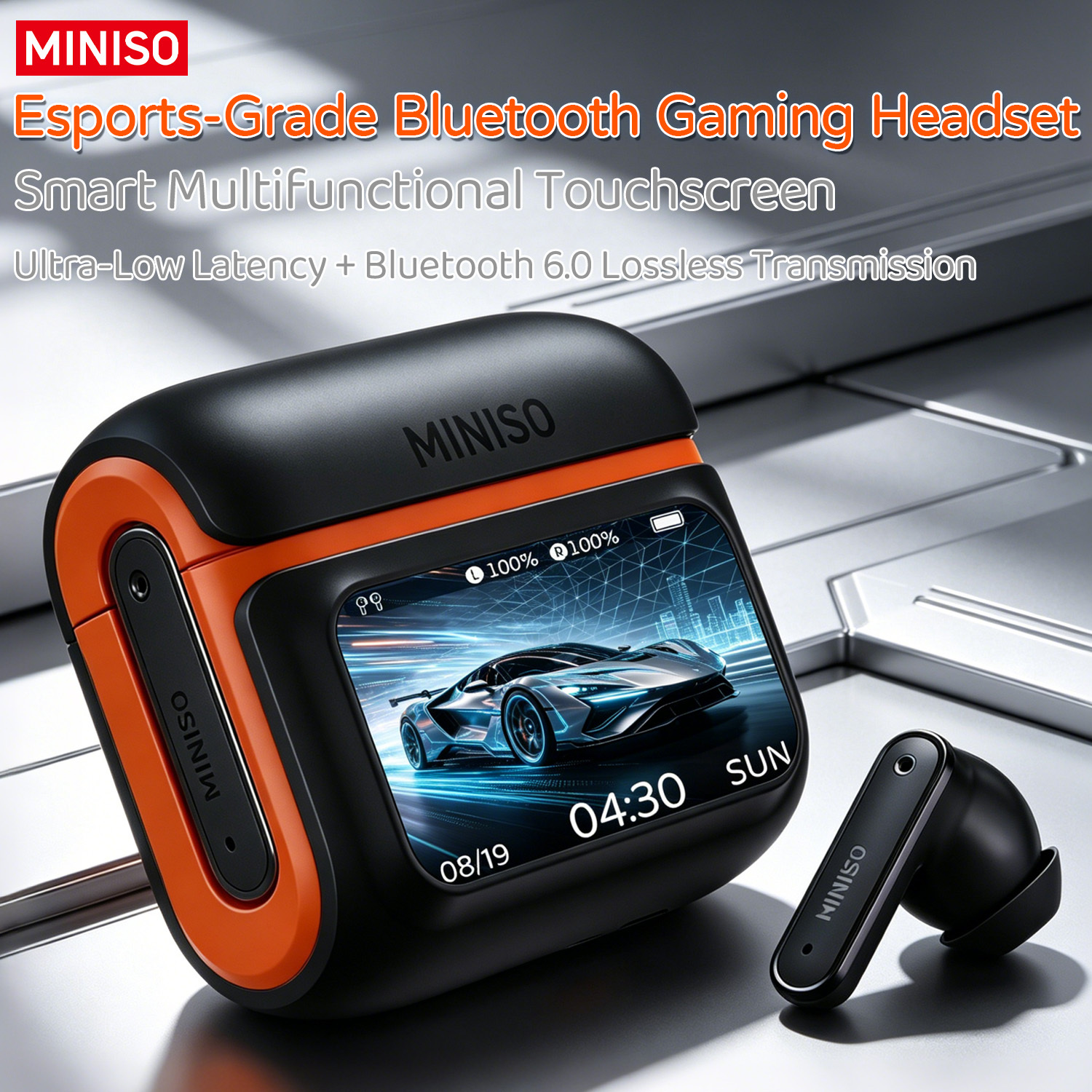 2026 New Game Wireless Headset, 15ms Low Latency + 720° Panoramic Audio, Enc Noise Reduction Hd Call, 13mm Peek Dynamic Coil Hifi Stereo, 15h Cloud-, Sound And Identify Position Esports Special