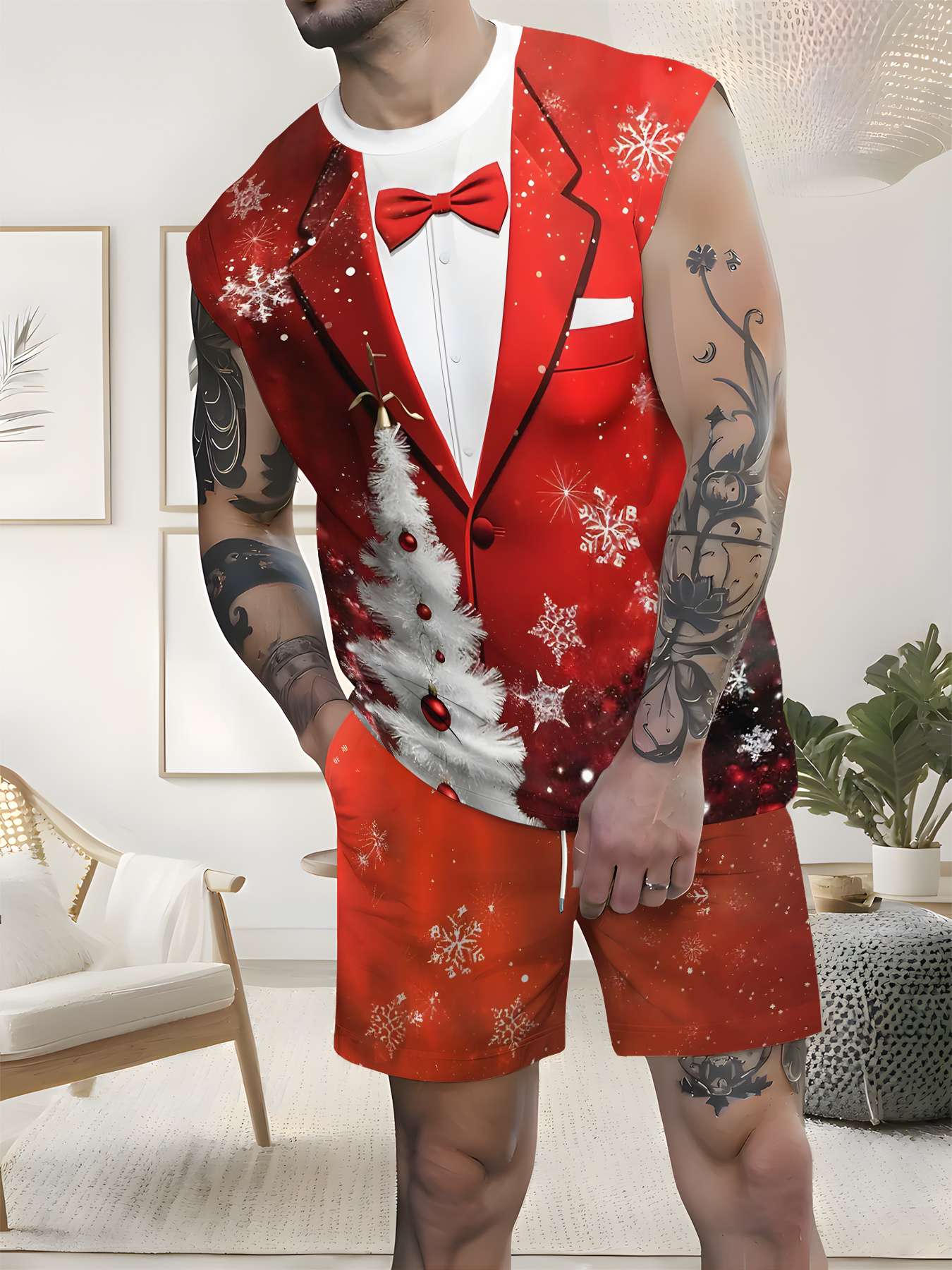 fitted lace wedding dress Mens Red Blazer and White Pants Set – Stylish Casual Dress Outfit For –  OvercoatUSA