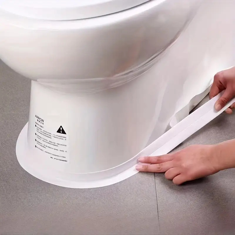 1 Rollo de Cinta Selladora Autoadhesiva Impermeable y Antimoho PVC - 1.45" x 39.37" (36.8m) Largo, Pelar & Pegar para Baño, Tina, Ducha, Lavabo, Inodoro, Suelo, Pared, Junta entre Azulejos del Fregadero Sealant Multicolor Opciones, Aplicación Fácil DIY y Uso Profesional, Durabilidad e Flexibilidad, Adherencia a Largo Plazo, Resistente al Humedad Diseño Blanco Elegante Mejoras Sin Costuras en el Hogar