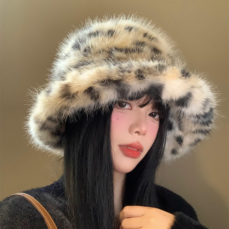 

Fuzzy Hat For Women - , Polyester Cap Fluffy , For Fall &