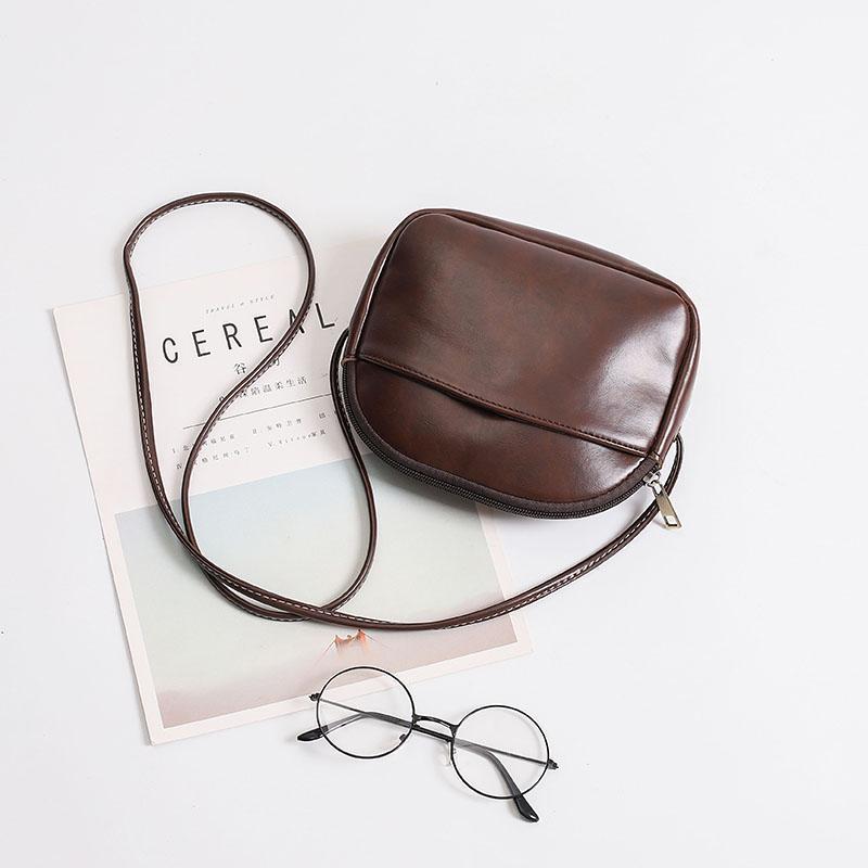 Image of Vintage Fashion Small Bag Shoulder Bag Crossbody Bag New Shell Radium Casual Bag Women' Commuter Small Bag