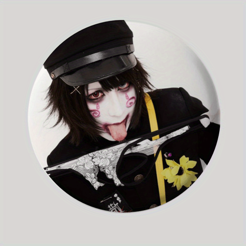 rock band pin metal rockstar brooch guitar hat design Temu