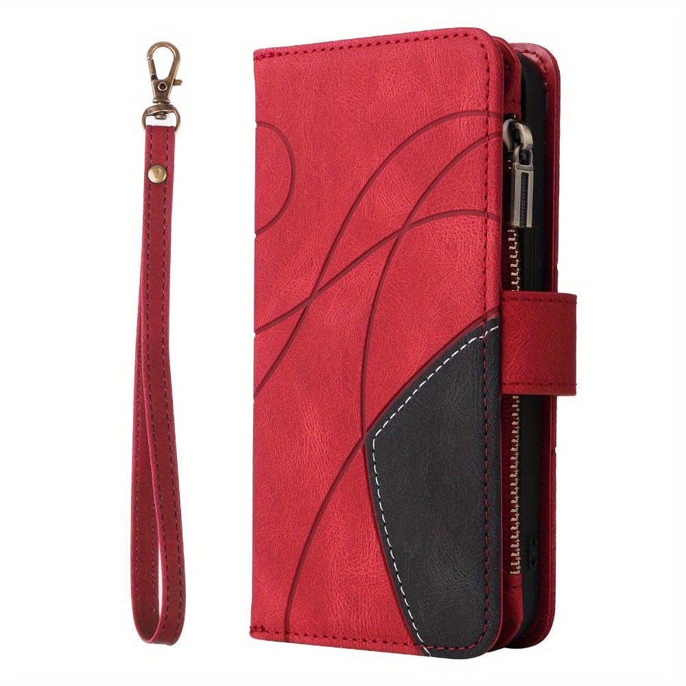 TEMU Phone Case - 9-card Chain Phone Case For Galaxy S22 S22+ S22u S23 S23+ S23u S24 S24+ S24u