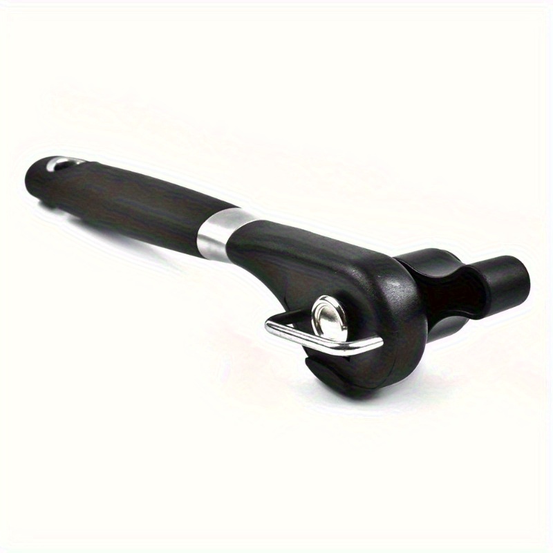 TEMU 1pc Side-opening Can Opener Stainless Steel Can Opener Kitchen Knife, Can Opener, Kitchen Utensil Perfectly , Soups, Vegetables, Meats—