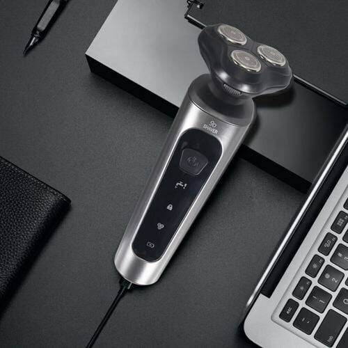 electric razor for men electric shaver hair trimmer usbrechargeable portable razor 9d shaving beard machine