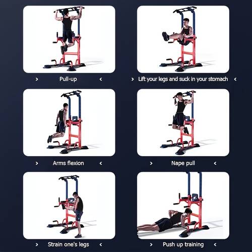8 in 1 wall mounted pull up training heavy duty multifunctional home fitness equipment with a pull up bar parallel bars and a durable frame suitable for exercises like pull downs pull ups and dips designed to
