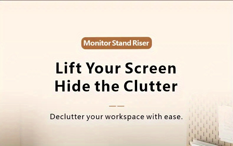 Modern Monitor Riser Stand with Easy-Pull Drawer & Multi-Color Options - 27.56x8.66inch Iron Frame Desktop Organizer, Sleek Minimalist Design for Home Office, Gaming Setup, Durable Metal Construction, Home Office Accessory, Minimalist Desk Accessory, Sturdy Construction