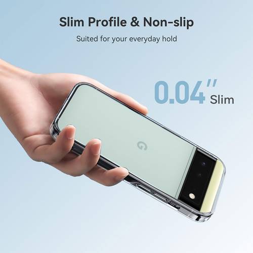 phone case ultra thin phone case for pixel 6 6 pro 6a designed to be shockproof scratch resistant and made of soft transparent material for high