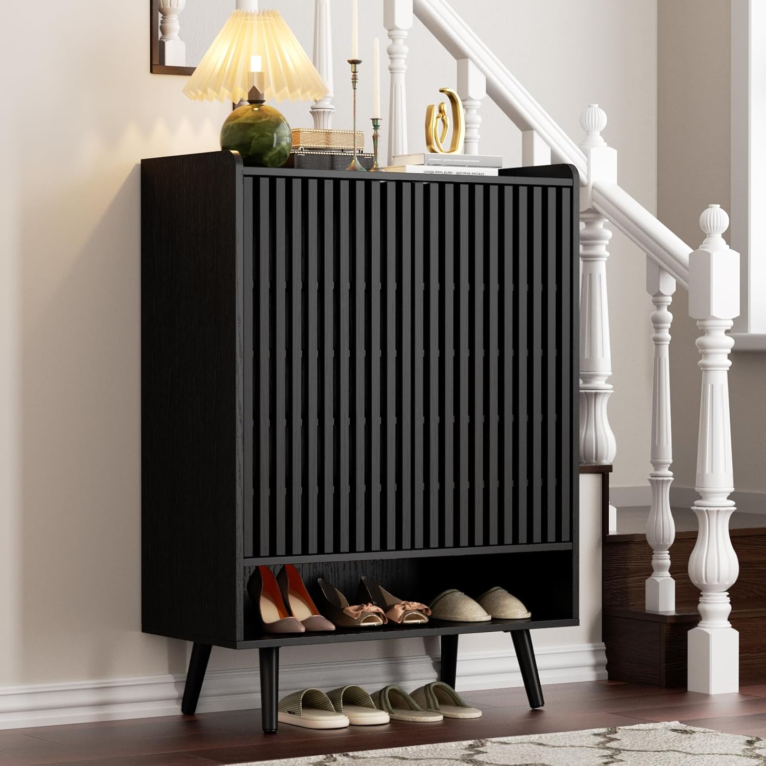 6-Tier Freestanding Shoe Storage Cabinet