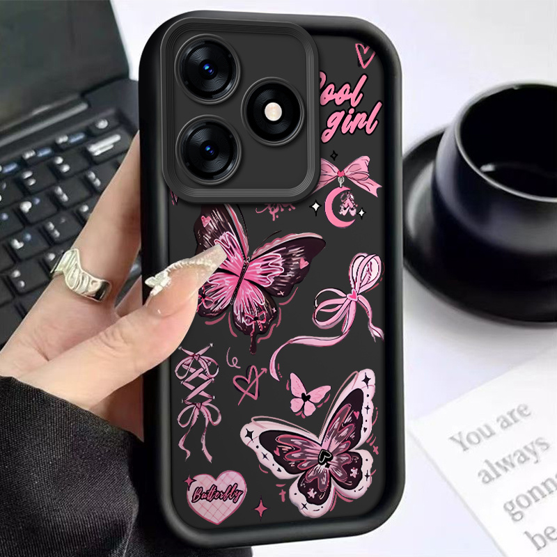 TEMU 1pc Protective Phone Case For Spark 10 Featuring A High-quality, Soft, Shockproof Design Lifelike Prints That