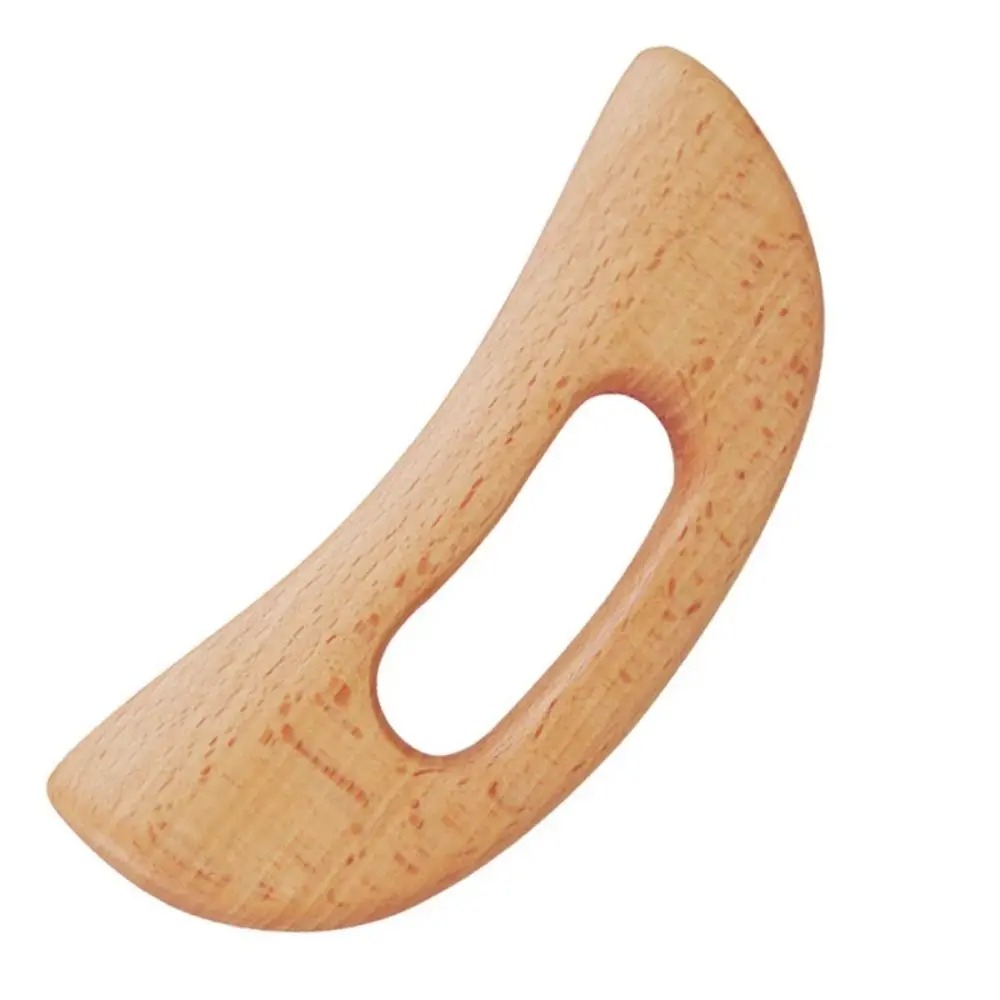1 herramienta de Gua Sha | Tabla de masaje de madera para, raspado corporal universal que incluye cintura, hombros, cuello, cabeza, piernas | Masaje cervicoespinal perezoso
