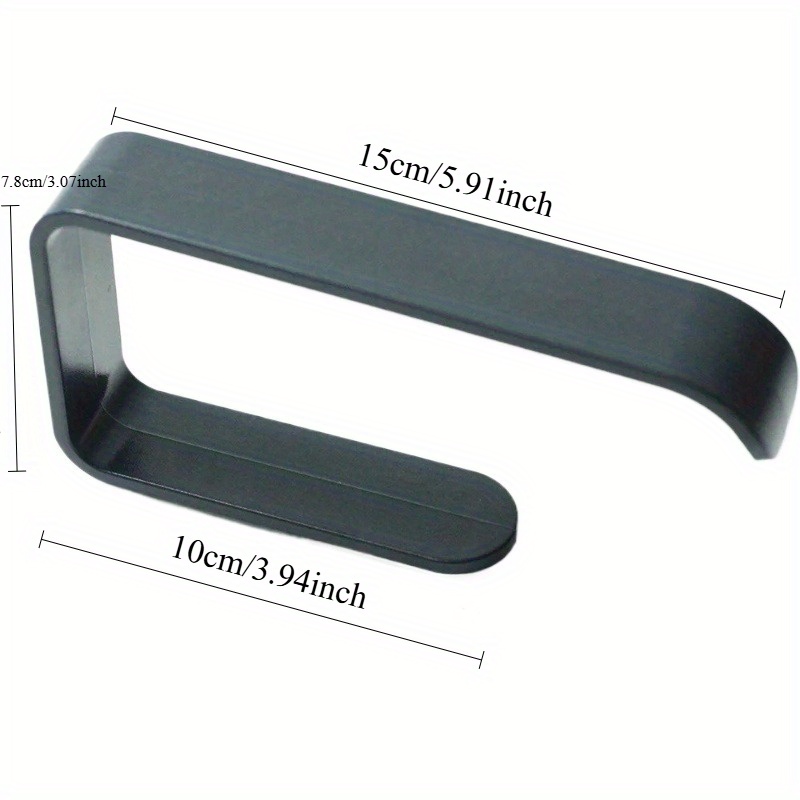 TEMU Clothes Hanger Storage Rack Artifact Hole-free Wall-mounted Household Hook For Hanging Clips On Balcony Wall Clothe Hanger Storage And Arrangement Rack Hook, Utility Hooks