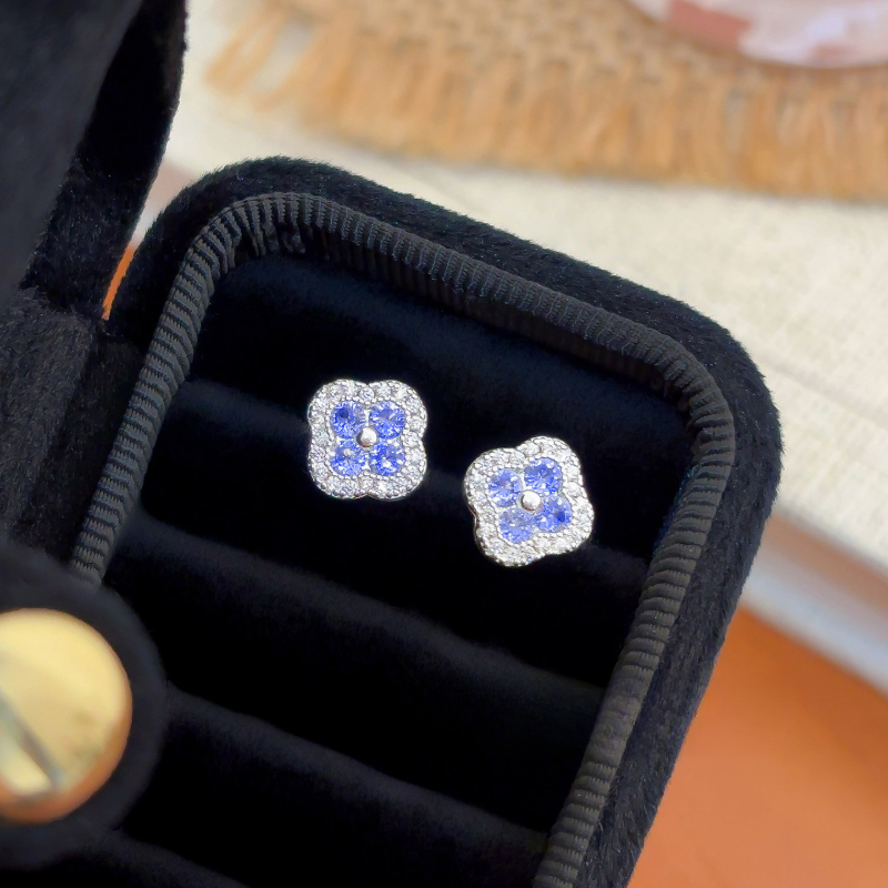 TEMU Boucles d'oreilles 2 pièces vintage exquises de à pour femme, niche de luxe léger, boucles d'oreilles feuille haut de gamme pour les quotidiens,