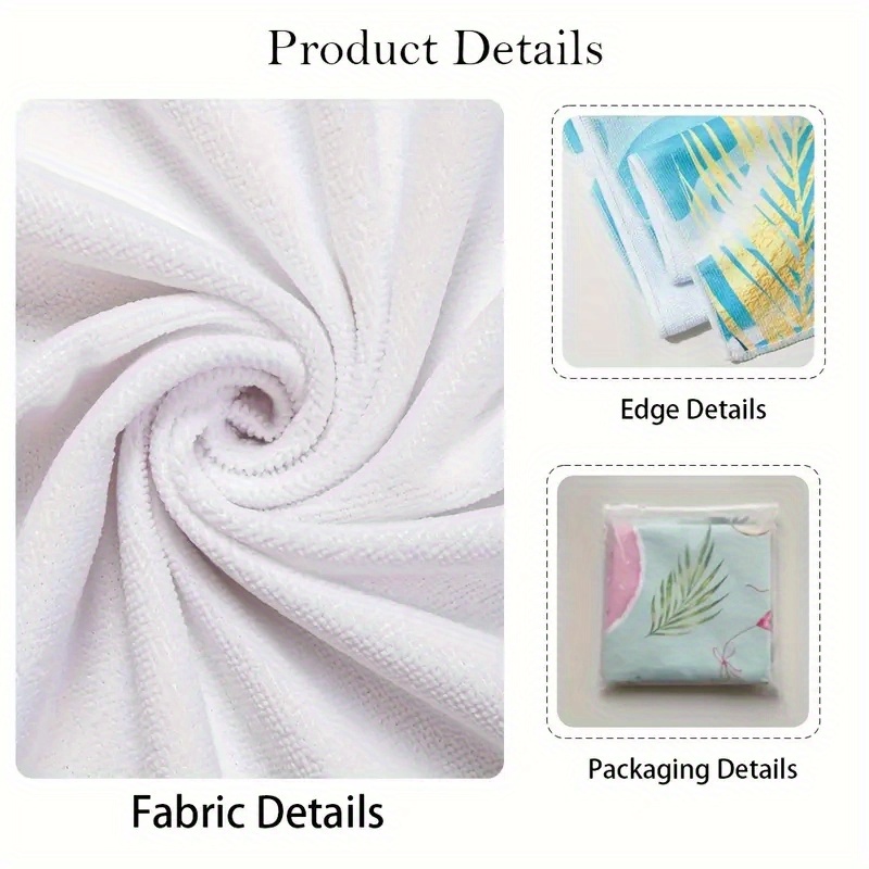 Set Of 2 King And Queen Beach Towels Quick Dry Microfibre Couple_voghion.com