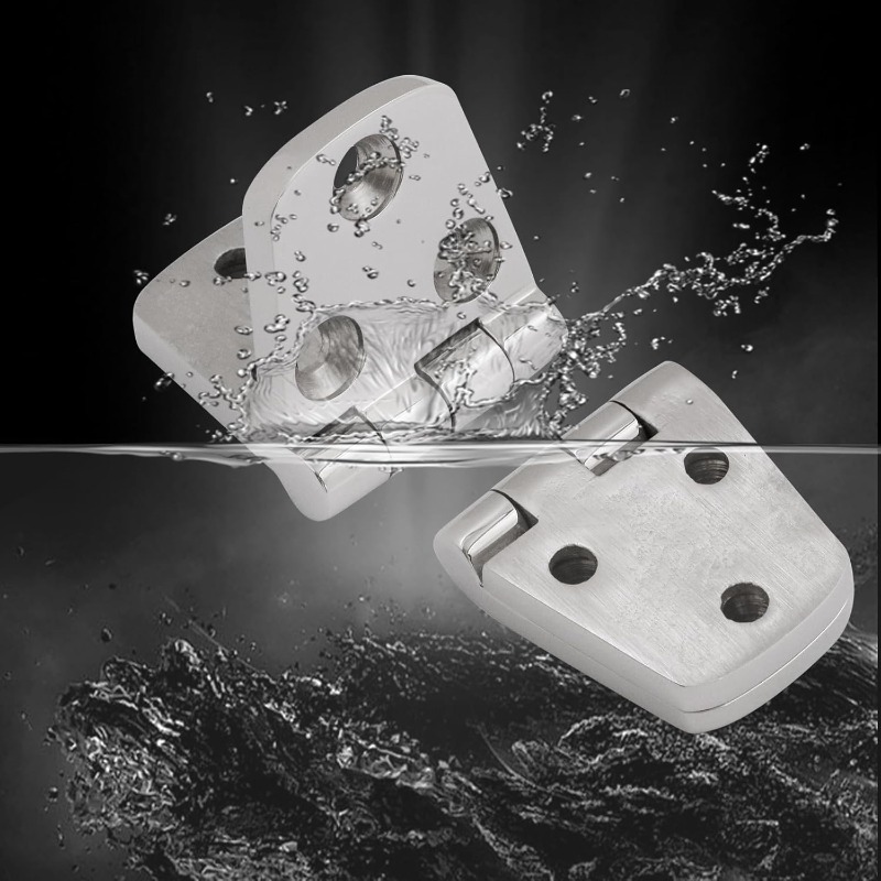 Marine-Grade Stainless Steel Hinges for Boat Hatches