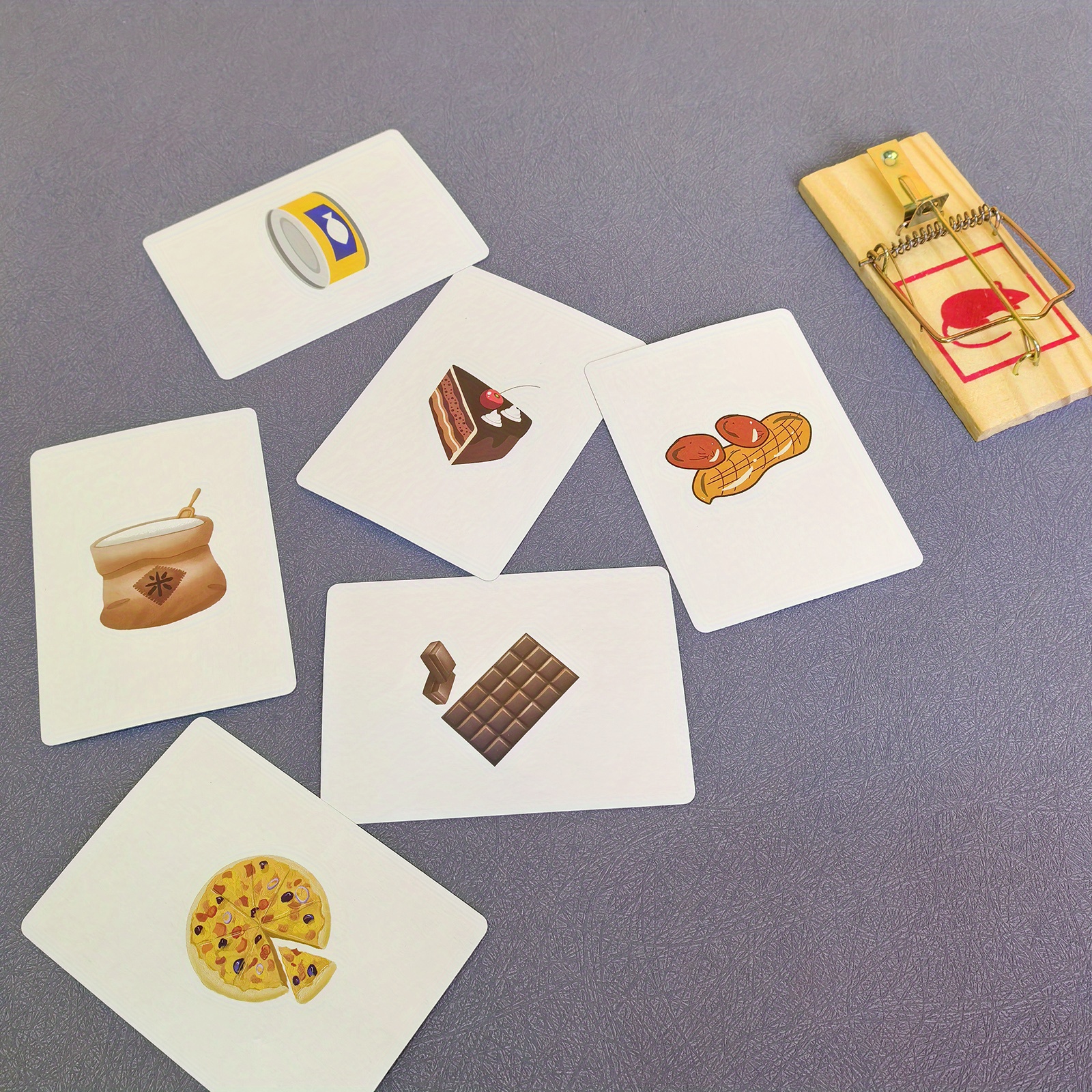 Rat Trap Picks Magic Trick Prop - Realistic -, Reusable Sleight-of-hand Card Game For Beginners, Includes Teaching Video, Mixed Colors