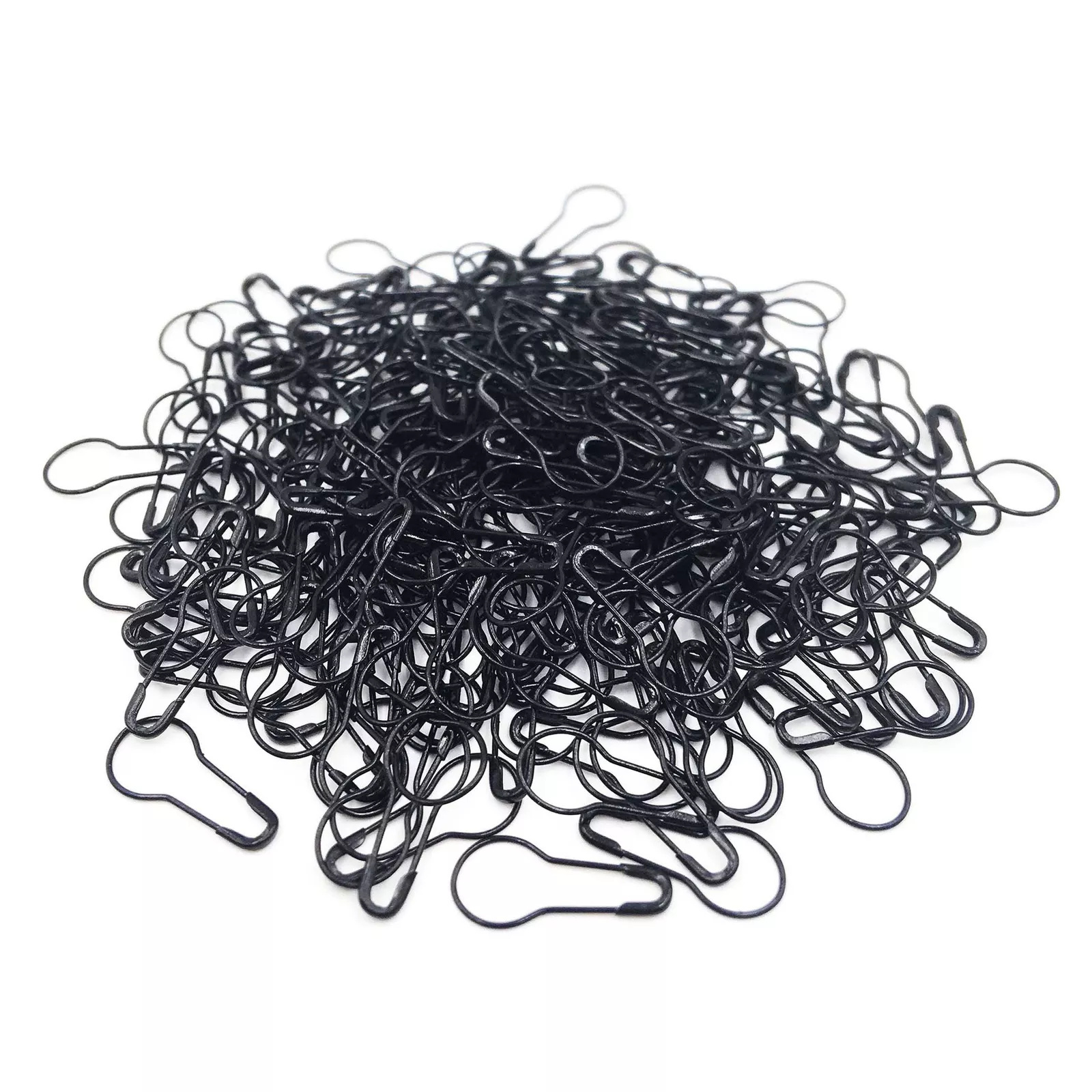 TEMU 600/ 800pcs Metal Black Safety Pins, Bulb Pin, Gourd Pin, Pin For Clothing Crafting And Accessories, Suitable For