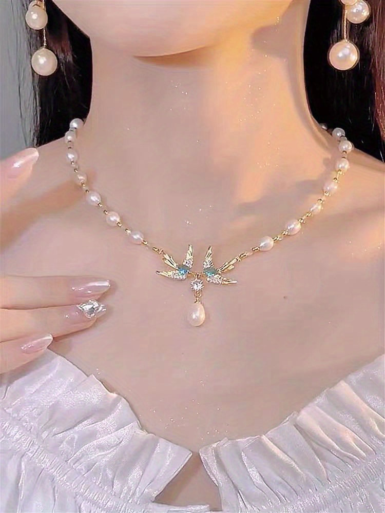 1pc of Magpie Necklace, Stylish And Adaptable, Elegant Clavicle Chain, Premium Light Luxury, Minimalist Necklace Jewelry