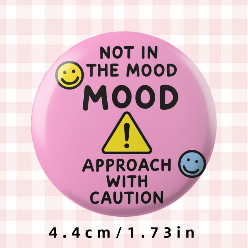 TEMU 2d Creative Abstract Funny Safety Pin Badge Anime Pattern. Suitable For Badge Accessories Gifts, Recommended Decoration Accessories For Men And