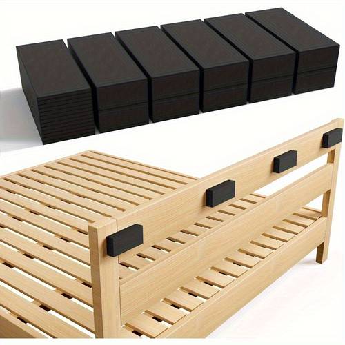 20pcs black eva foam headboard wall protectors 10 15mm thick 10 5mm thick cushioning bumpers for bed and sofa durable furniture stoppers to prevent scratches and damage adjustable shelf support pegs included