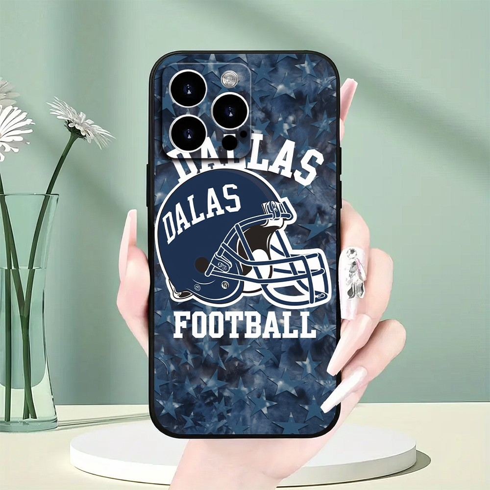 

Cover Featuring An Dallas Football Design, Shock-resistant With Lens Protection, Suitable For Models 11 Through 16 Pro Max/plus.