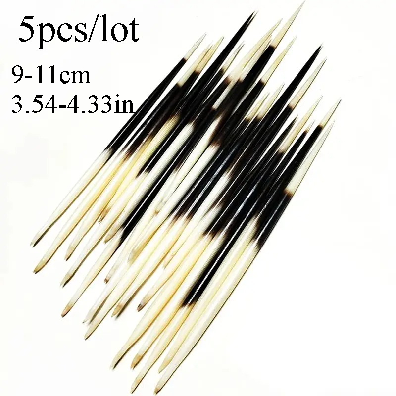 TEMU 5pcs Set Of Natural African , Suitable For Hairpins, Fishing Float Crafts, Jewelry Making, Bone Ornaments - Hunting And Fishing Additions,