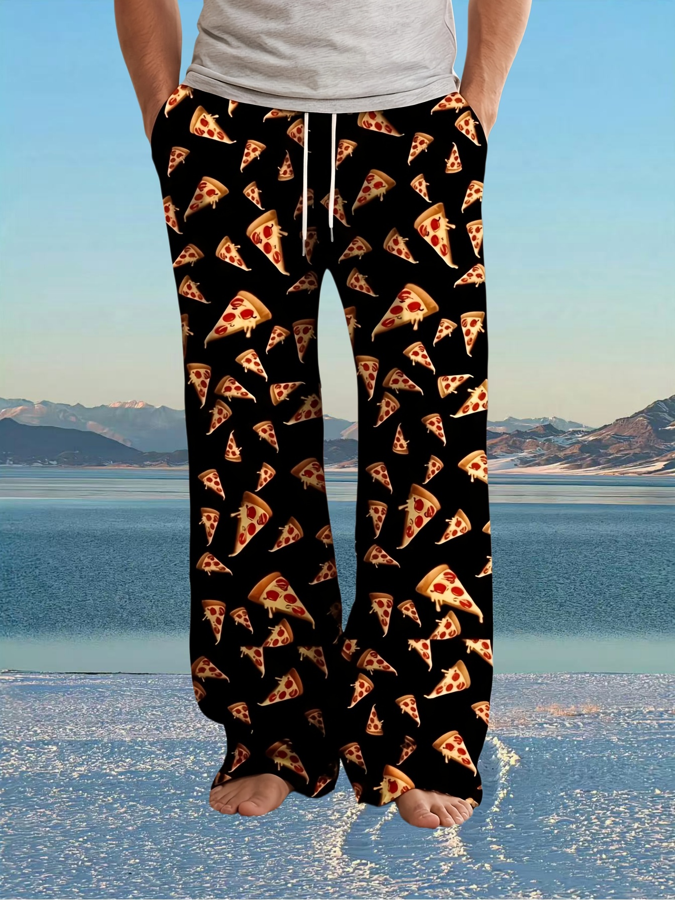 パンツ PIZZA pizza pants sold on Temu United States