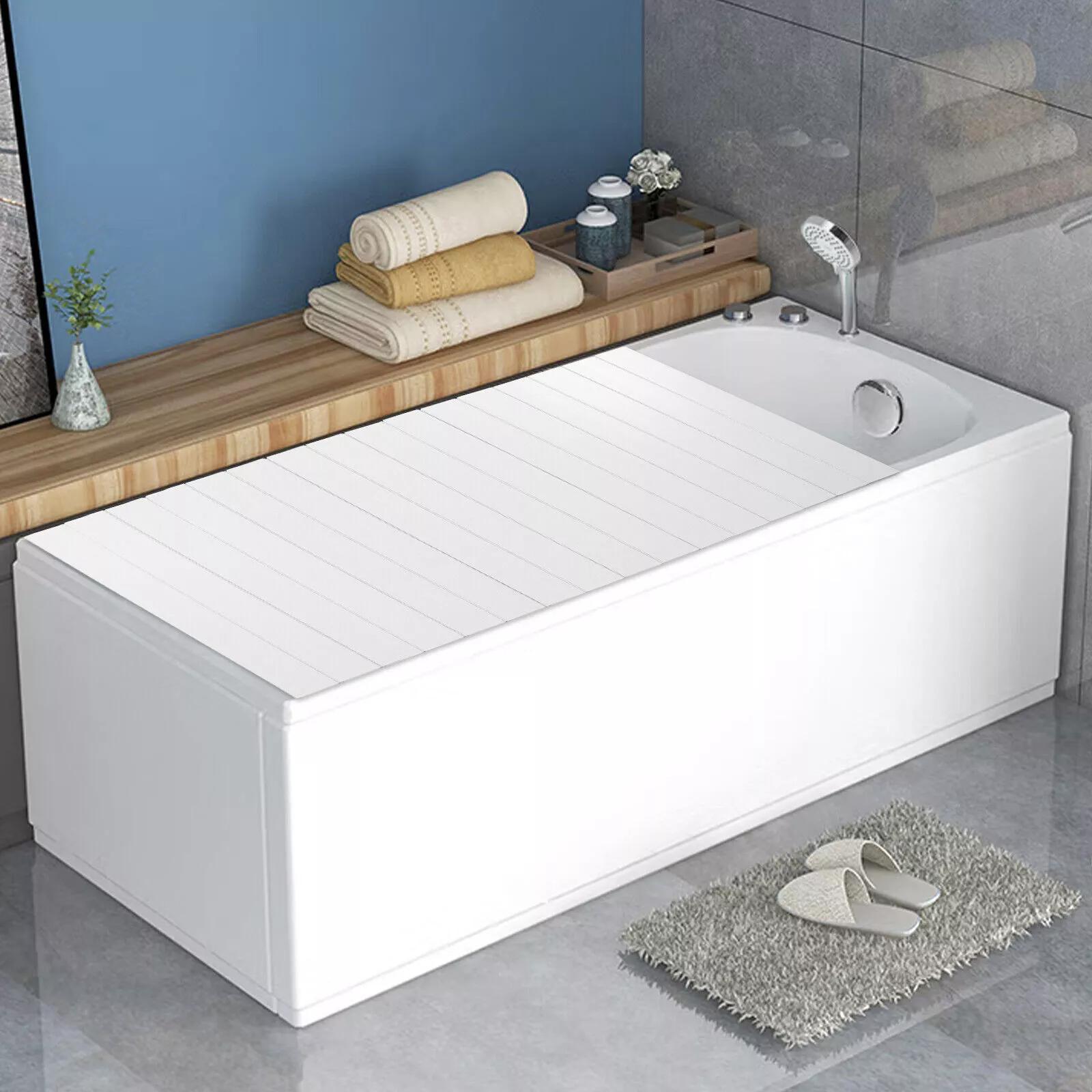 

1pc Cncest Pvc Bathtub , 75x170cm Dustproof Tub For Bathroom Accessory, No Needed