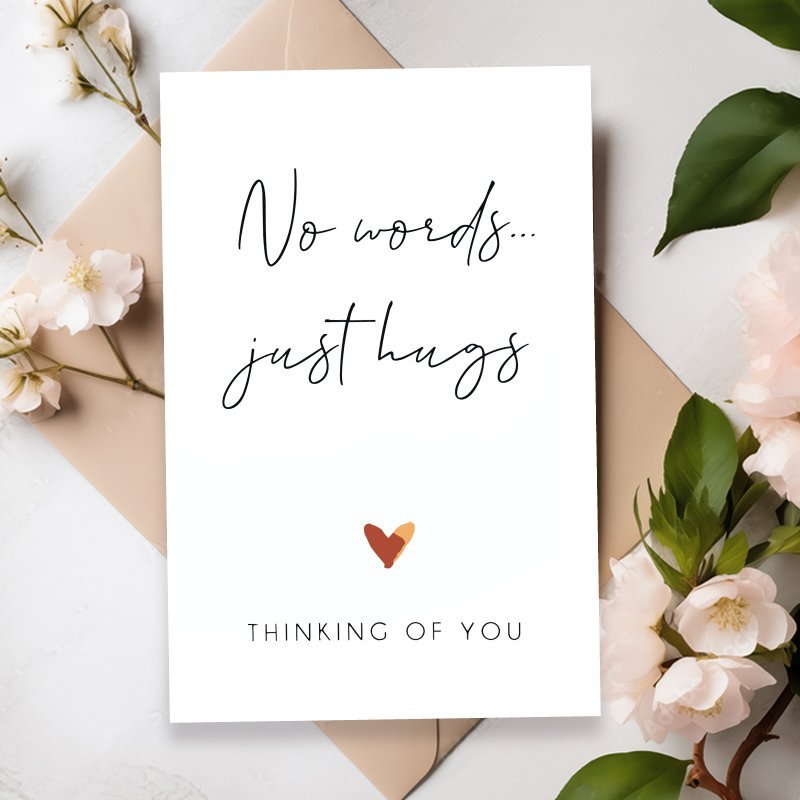 TEMU 1pc Humorous Sympathy Card, Card For Bereavement, Condolences For Your Loss, Mourning The Loss Of A , Sympathy