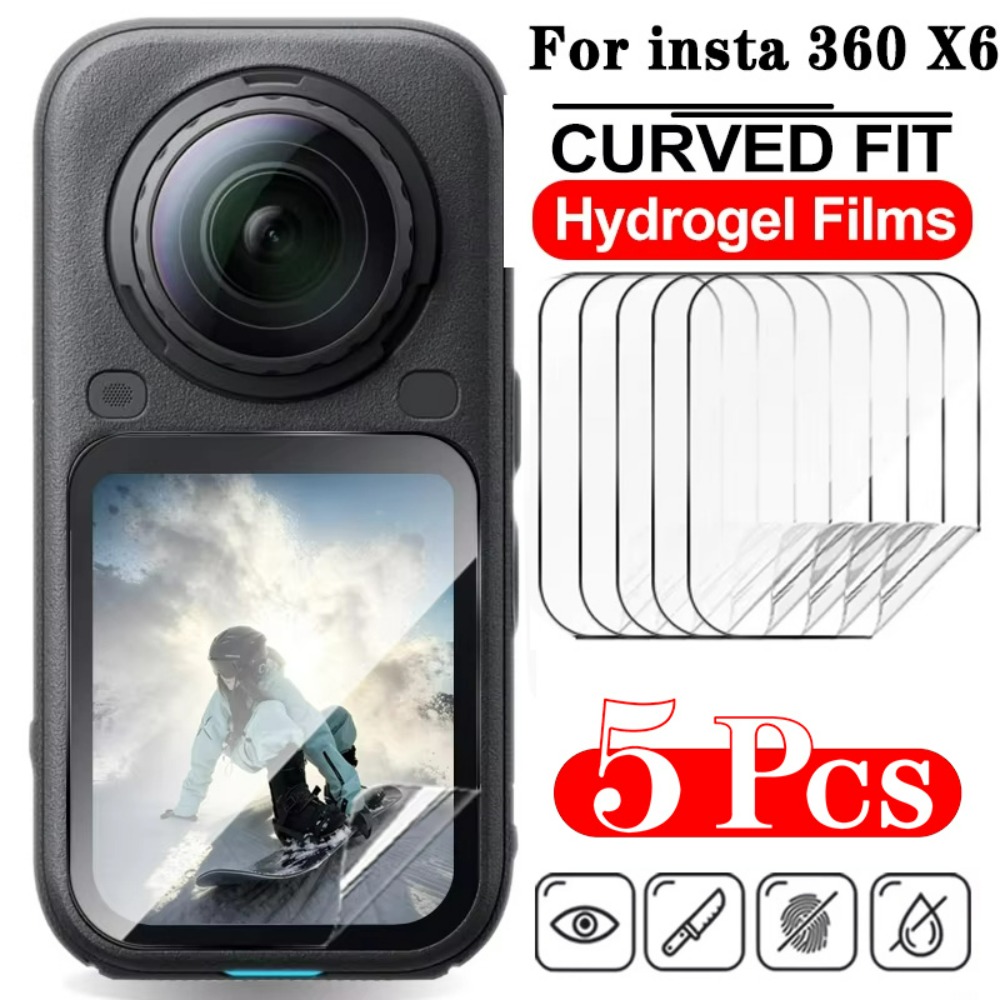 TEMU 5pcs Hd Tempered Glass For X6 2026 Tpu Film Anti-scratch Protective Film No Glass