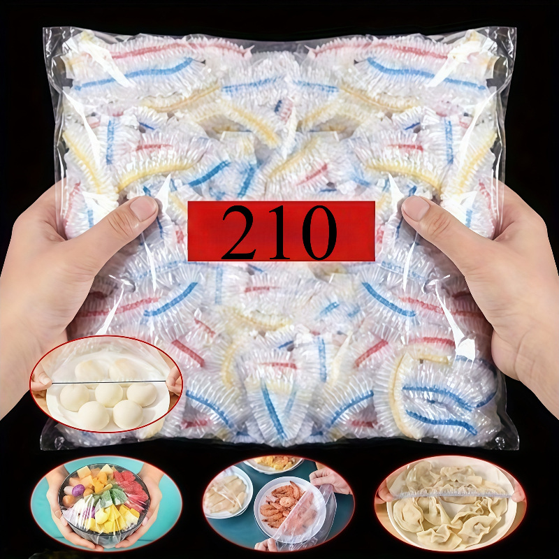 Plastic Wrap Suitable For Kitchen, Fridge, Picnic, Leftovers, Vegetables, Meat, Desserts - , Preservation