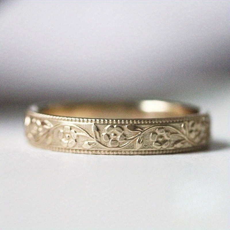 TEMU 1pc Simple Classic Fashionable Designer Pattern Women's Ring, Suitable For Daily Wear, Parties, Festivals, Carnivals, Christmas, Ladies' Jewelry