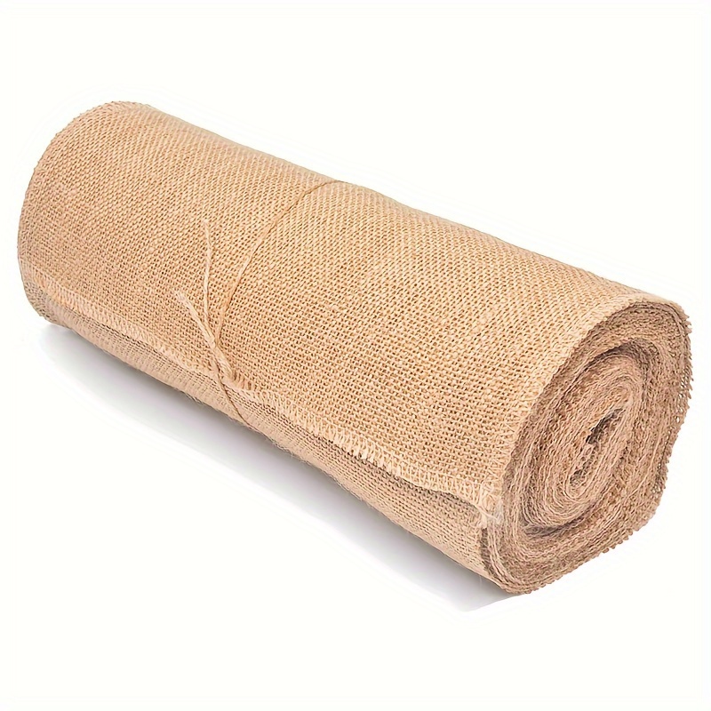 E-shop 1 Rolle strapazierfähige natürliche Jutefaser – hochdichte Maschinen-Großstrang-Juteschnur (3 Meter/Wicklung) in Form, rustikal /khaki, für