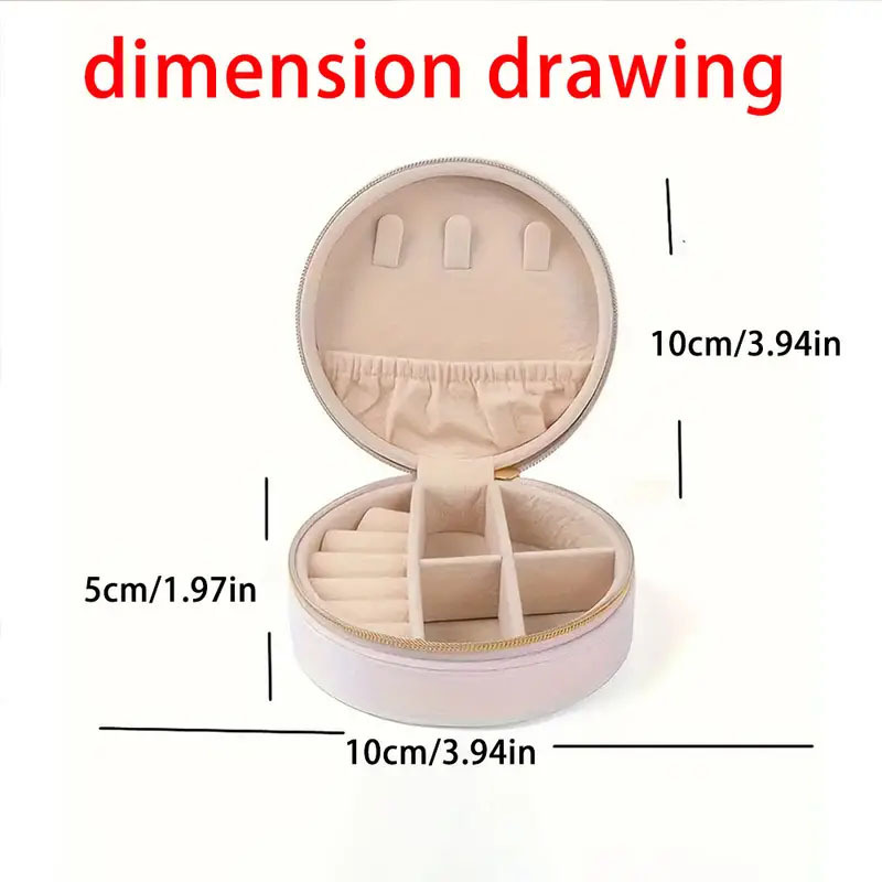 Personalized Hot Stamping Custom Velvet Jewelry Box