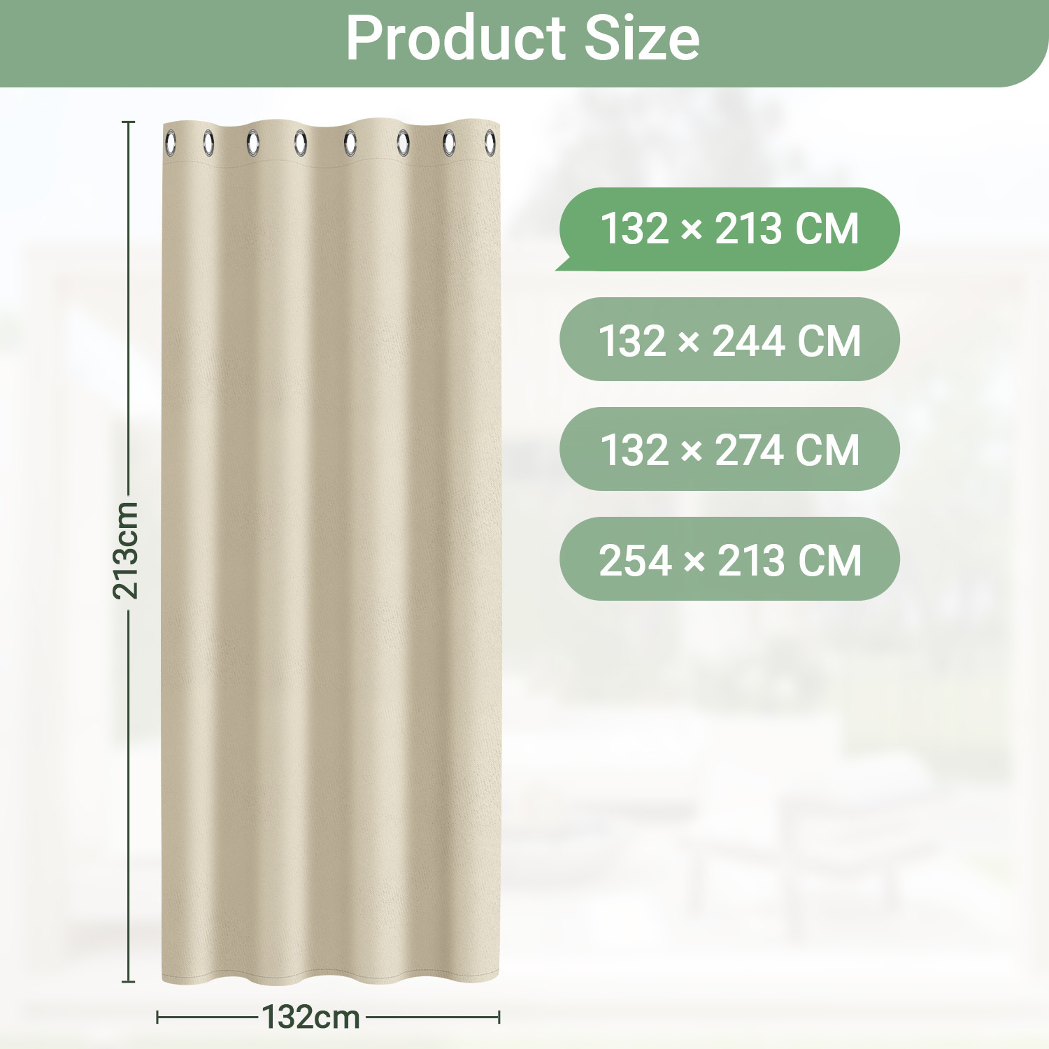 Outdoor Curtain Garden Sun Protection Balcony Curtains Veranda Dark Grey Beige Uv Protection Sun Shading Patio Terrace With Eyelets