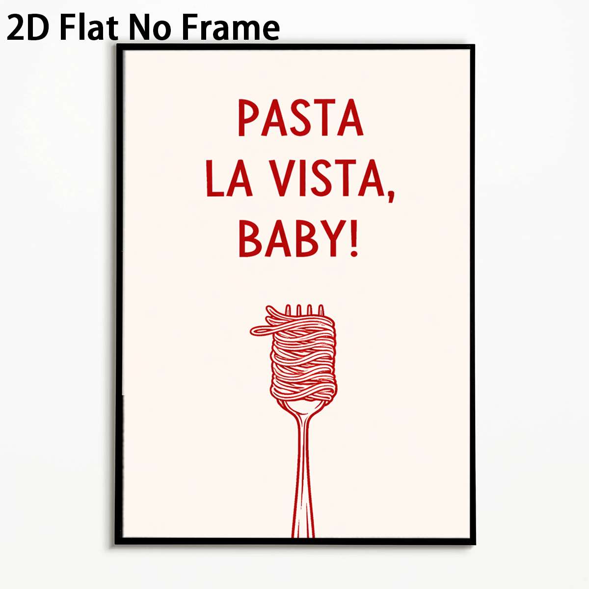 TEMU 2d Flat, 2d Flat, 1pc 2d Flat Prints In A Retro Minimalist Style, Unframed Canvas For Home Decoration, Suitable For Rooms, Kitchens, And