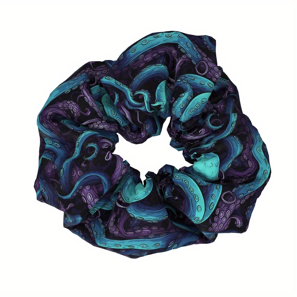 1pc Large Hair Tie Women's Fabric Hair Rope Headdress Tie Hair Gift Party Gift Holiday Event Halloween Dark Gothic Style