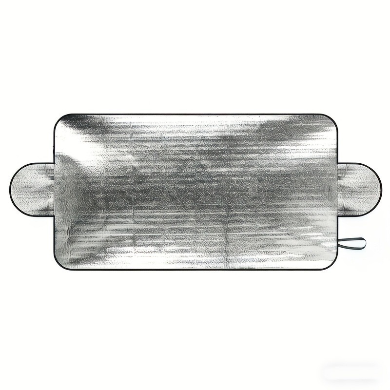 TEMU Universal Car Snow And Frost Cover, Made Of Abs Material, Heat-resistant And Durable, Suitable For And Ride- Cars' Front Windshields And Sun